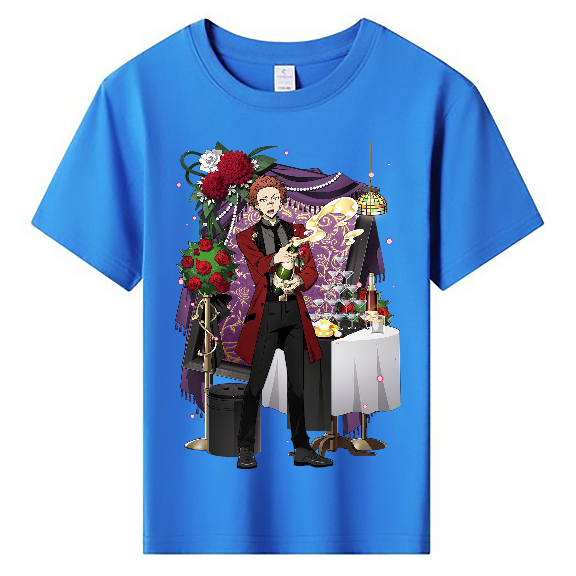（画像用） 文豪ストレイドッグス Bungo Stray Dogs 綿100％キッズTシャツ（フロントプリント）